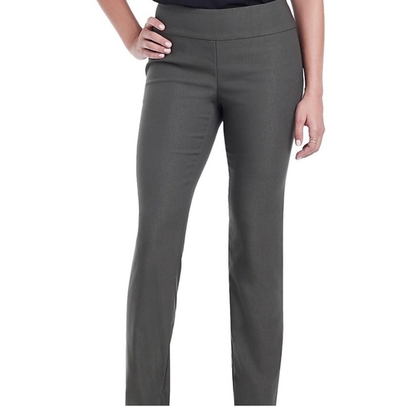 Nic+Zoe wonder stretch pants in slate grey - Picture 1 of 6